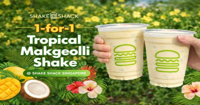 Shake Shack: 1-for-1 Tropical Makgeolli Shake Deal!