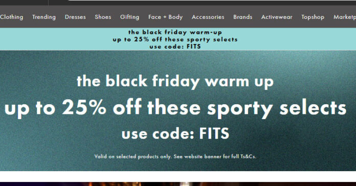 Up to 25% Off ASOS Black Friday Warm-Up Sale | Singapore