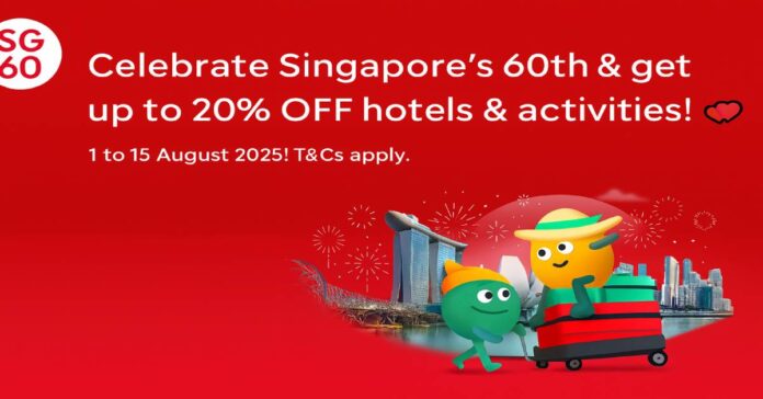 Agoda SG60 Hotel Deals: Extra 10% Off Singapore Stays