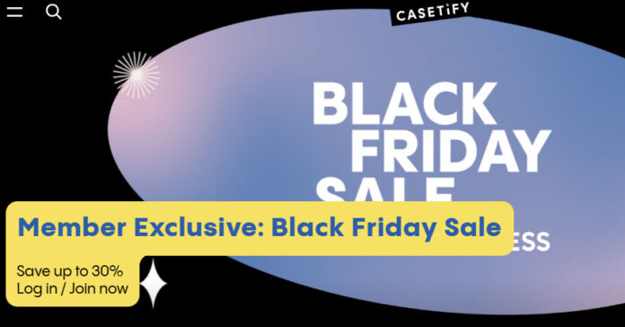 30% Off CASETiFY Black Friday Sale until 2 Dec – Singapore