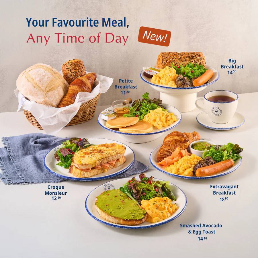Délifrance All-Day Breakfast from S$11.20