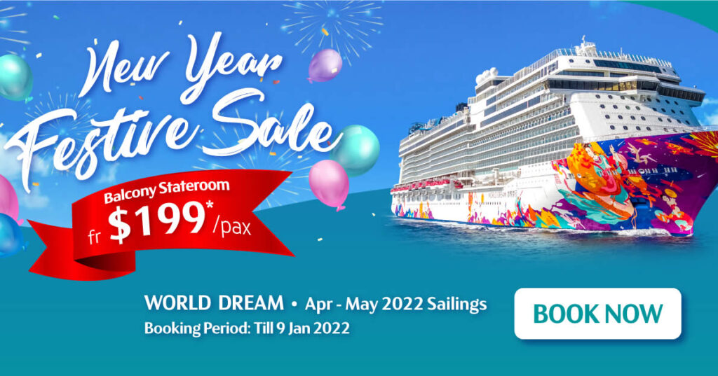 Dream Cruises Promotions: S$199 Deal, S$200 OFF! - SGDtips