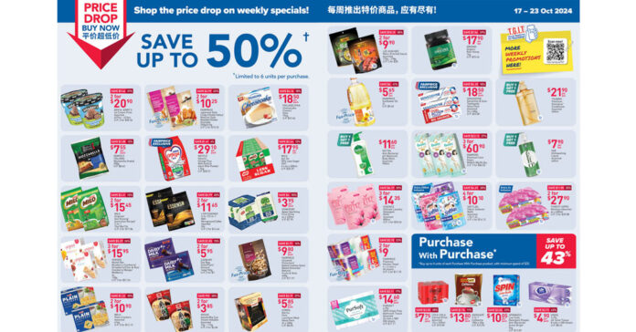 Up to 50% Off at FairPrice: Weekly Deals (17–23 Oct 2024) | S'pore