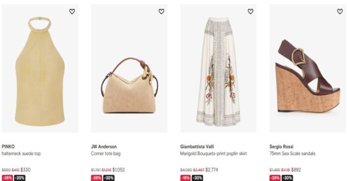 Farfetch Mid-Year Sale: Up to 60% + Extra 20% Off Now!
