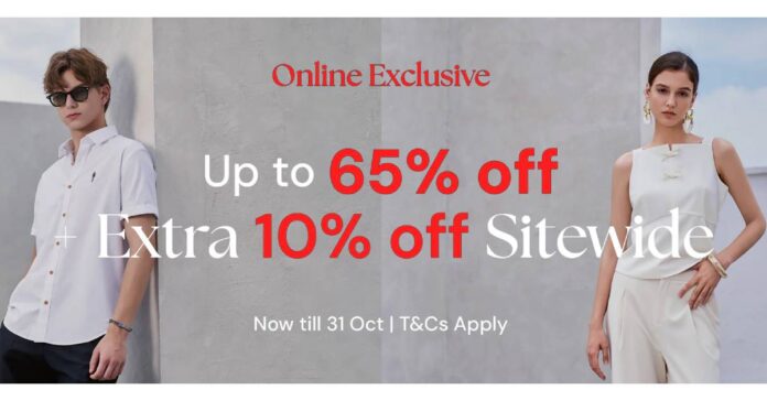 G2000 Online Exclusive: Up to 65% OFF + Extra 10% Sitewide