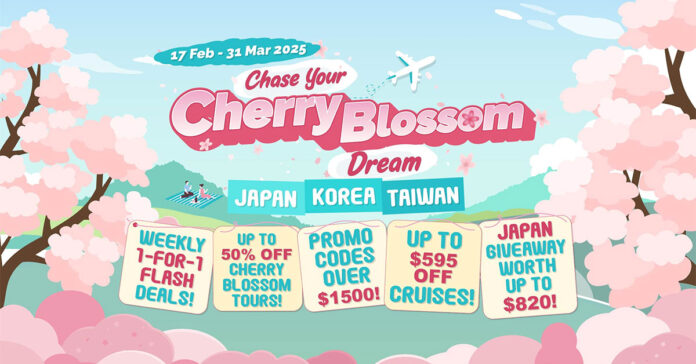 KKday Cherry Blossom Deals: 1-for-1 Tours & Up to 50% Off