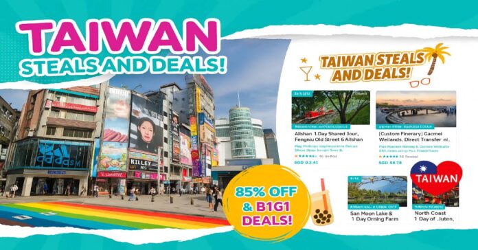 KKday Taiwan Tour Deals: Up to 85% Off Alishan, SML & More