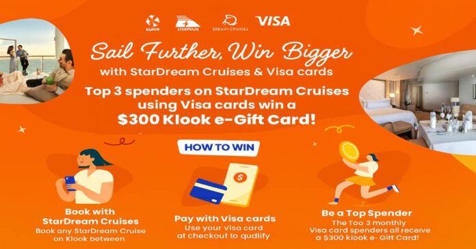 Klook Cruise Promo: Win a S$300 e-Gift Card with Visa