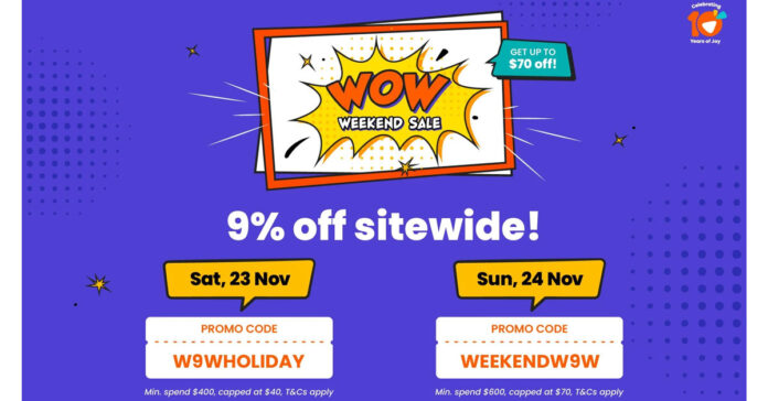 WOW Weekend Sale on Klook: Get Up to S$70 Off Travel Deals!