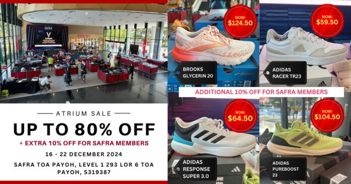 Link Atrium Sale: Up to 80% Off + 10% Extra for SAFRA Members
