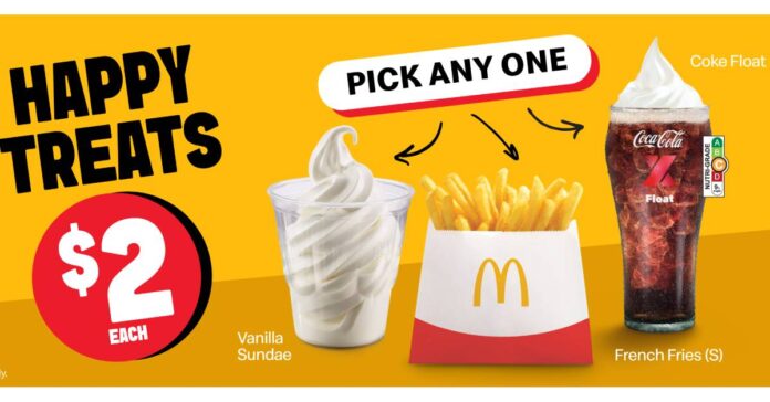 McDonald's S$2 Happy Treats: Simple Joys for Less