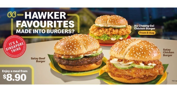 McDonald’s Brings Hawker Flavours to Your Hands – Shiok Burgers Await!