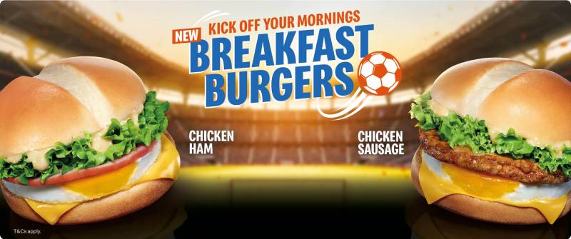 New McDonald's Breakfast Burgers