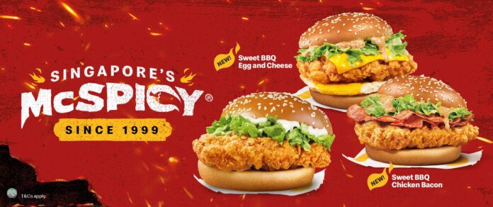 New Sweet BBQ McSpicy burgers and desserts at McDonald’s