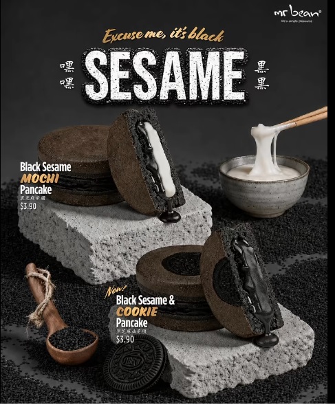 Mr Bean Black Sesame Pancake