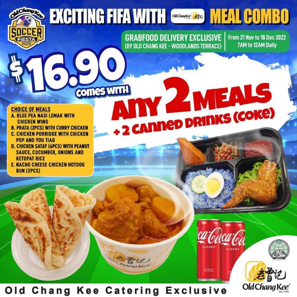 Old Chang Kee Promotions: Combo from S$12.90 | March 2023 | SGDtips