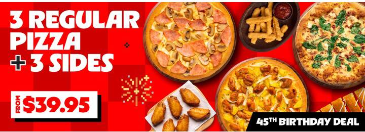Pizza Hut Family Hut Feast from S$39.95