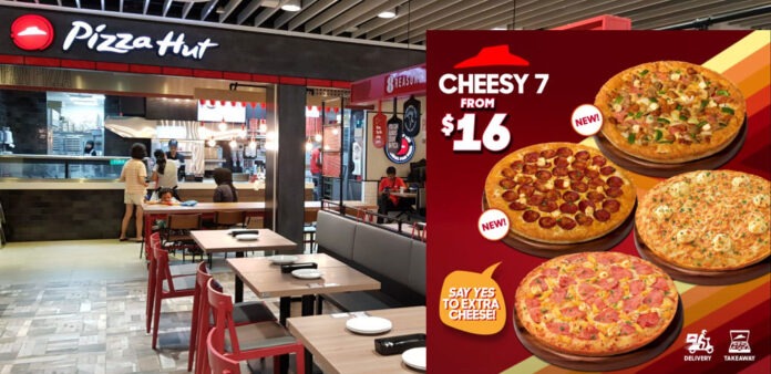 Cheesy 7 Pizza at Pizza Hut – Only S$16 Until 6 Oct 2024 | SG