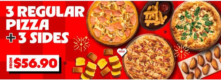 Pizza Hut Power Feast from S$56.90