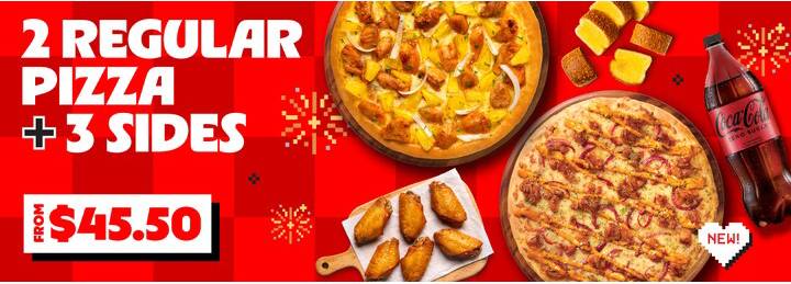 Pizza Hut Shiok Box from S$45.50