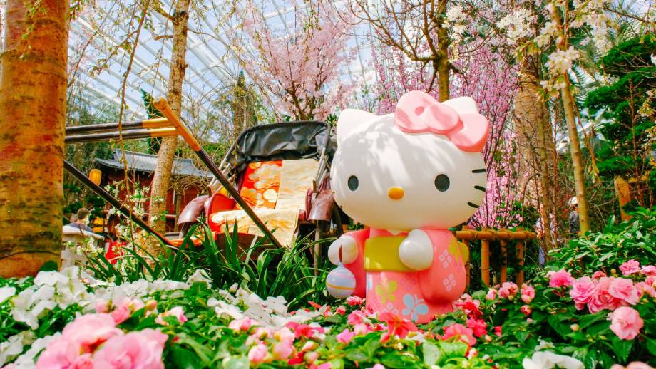Meet Hello Kitty, My Melody, and Kuromi at Gardens by the Bay