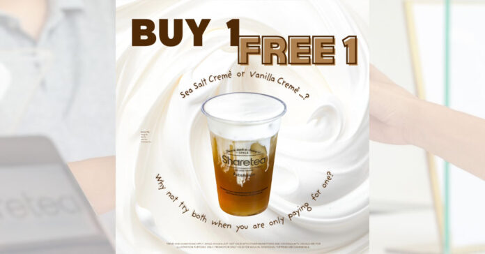 Buy 1 Free 1 Macchiato at Sharetea | Limited Time Offer