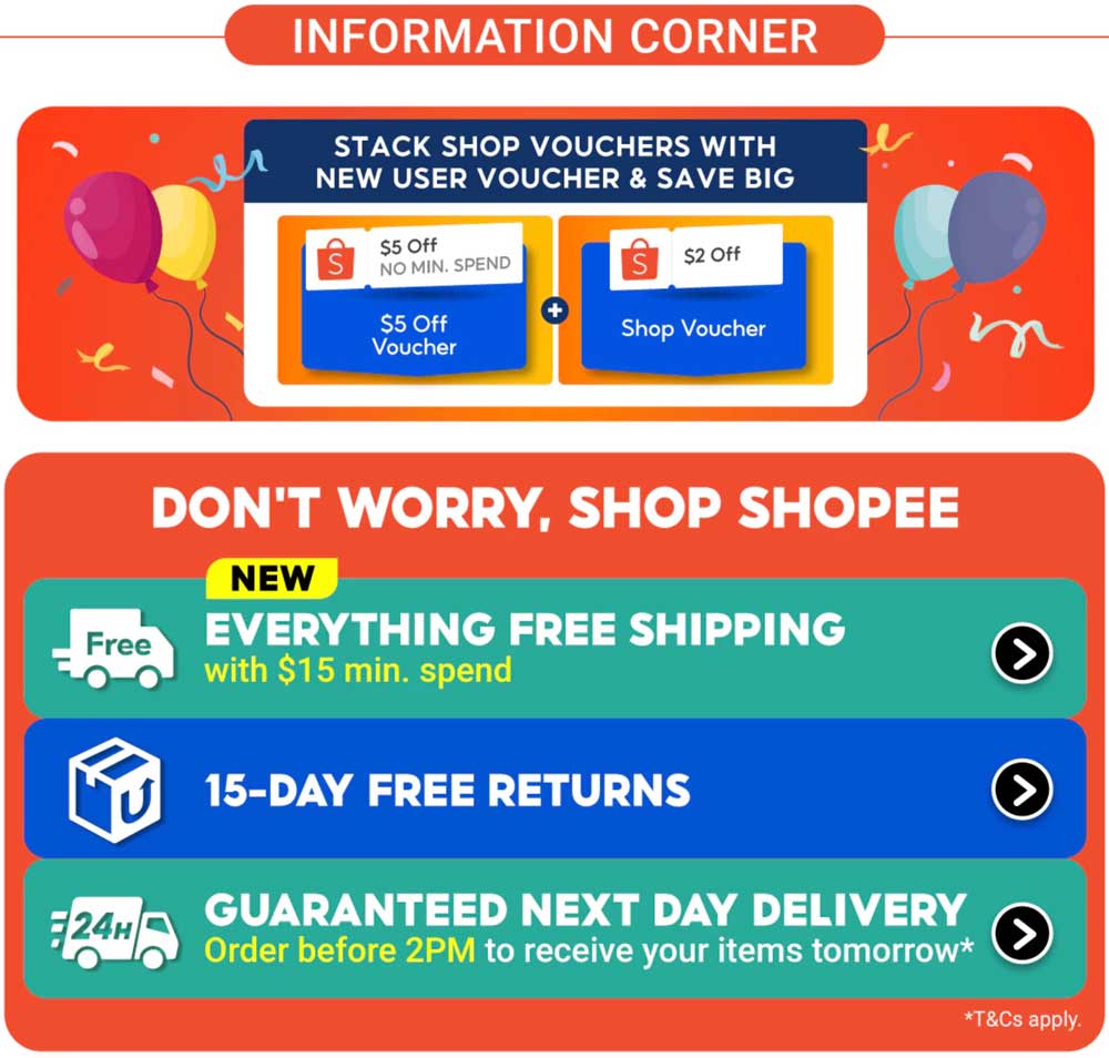 new user information corner