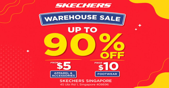 Skechers Warehouse Sale S'pore – 90% Off Shoes & Apparel