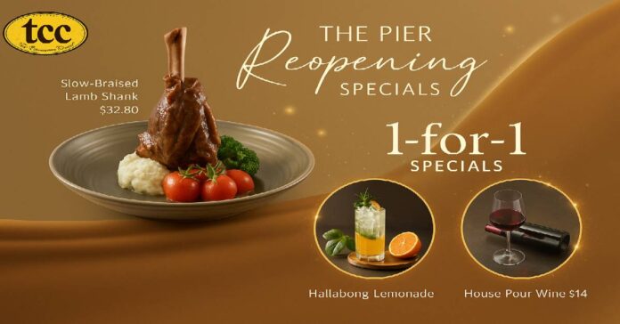 tcc The Pier Reopens: 1-for-1 Deals & New Menu Specials