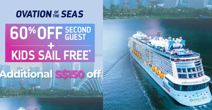 Trip.com Cruise Deal: 60% Off + Kids Sail Free + S$150 Off