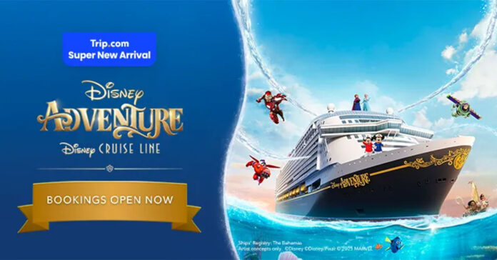 Disney Adventure Cruise Deal: S$100 Off + Free Transfers on Trip.com!