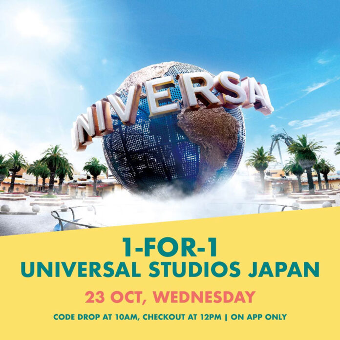 1-for-1 Universal Studios Japan Tickets – 23rd October KKday Deal